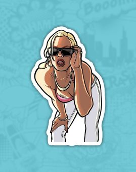 GTA nalepnica stiker za auto