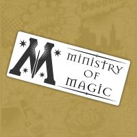 HP Ministry of magic nalepnica stiker za auto