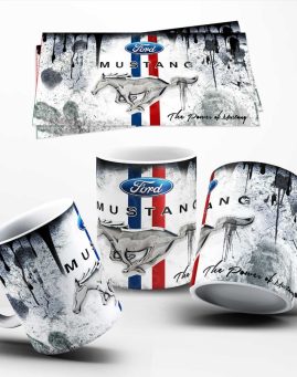 Mustang copiar solja za caj kafu poklon