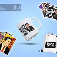The Office plavi poklon set