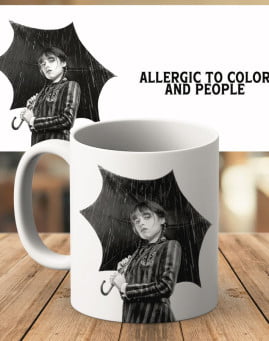 Alergic to color Wednesday solja