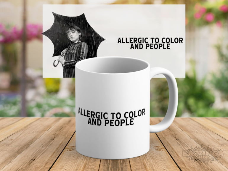 Alergic to color Wednesday solja