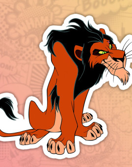 Lion King stiker nalepnica