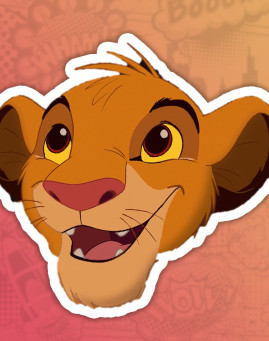 Lion King stiker nalepnica