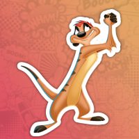 Lion King stiker nalepnica