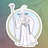 LOTR stiker nalepnica