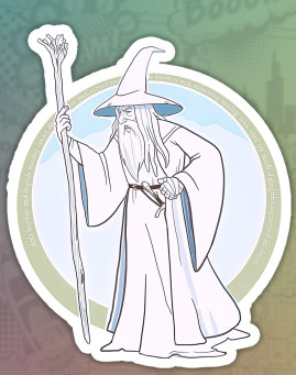 LOTR stiker nalepnica