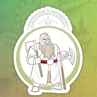 LOTR stiker nalepnica