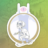 LOTR stiker nalepnica