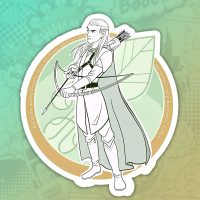 LOTR stiker nalepnica
