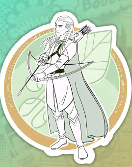LOTR stiker nalepnica