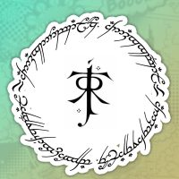 LOTR stiker nalepnica
