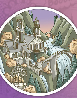 LOTR stiker nalepnica