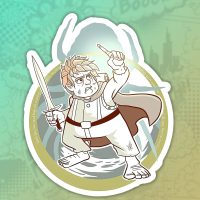 LOTR stiker nalepnica