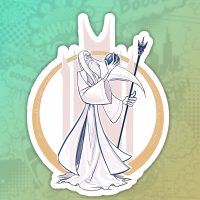LOTR stiker nalepnica