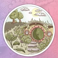 LOTR stiker nalepnica