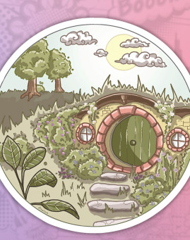 LOTR stiker nalepnica