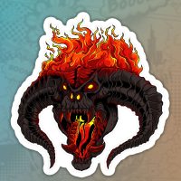 LOTR stiker nalepnica