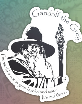 LOTR stiker nalepnica