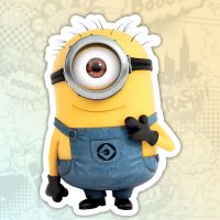 Minions Stiker nalepnica za laptop auto kofer