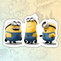 Minions Stiker nalepnica za laptop auto kofer