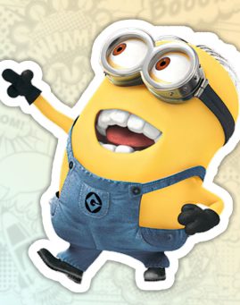 Minions Stiker nalepnica za laptop auto kofer