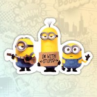 Minions Stiker nalepnica za laptop auto kofer