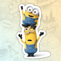 Minions Stiker nalepnica za laptop auto kofer