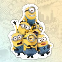 Minions Stiker nalepnica za laptop auto kofer
