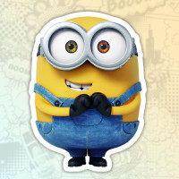Minions Stiker nalepnica za laptop auto kofer