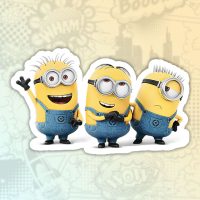 Minions Stiker nalepnica za laptop auto kofer