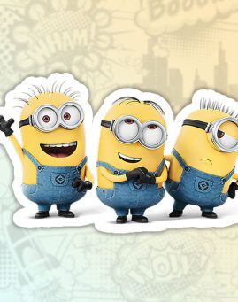 Minions Stiker nalepnica za laptop auto kofer
