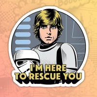Star Wars Stiker nalepnica za laptop auto kofer