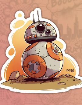 Star Wars Stiker nalepnica za laptop auto kofer