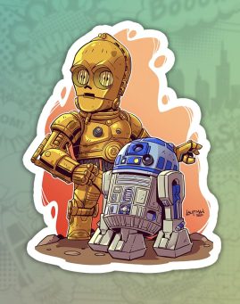 Star Wars Stiker nalepnica za laptop auto kofer