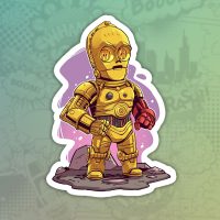 Star Wars Stiker nalepnica za laptop auto kofer