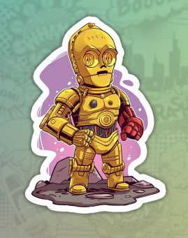 Star Wars Stiker nalepnica za laptop auto kofer