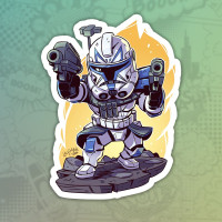 Star Wars Stiker nalepnica za laptop auto kofer