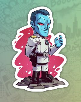 Star Wars Stiker nalepnica za laptop auto kofer