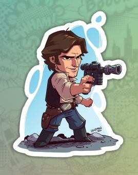 Star Wars Stiker nalepnica za laptop auto kofer