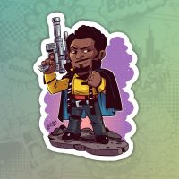Star Wars Stiker nalepnica za laptop auto kofer
