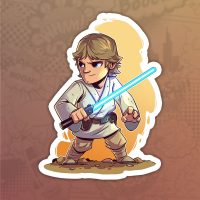 Star Wars Stiker nalepnica za laptop auto kofer