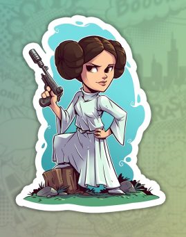 Star Wars Stiker nalepnica za laptop auto kofer
