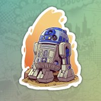 Star Wars Stiker nalepnica za laptop auto kofer