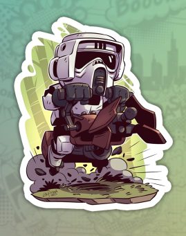 Star Wars Stiker nalepnica za laptop auto kofer