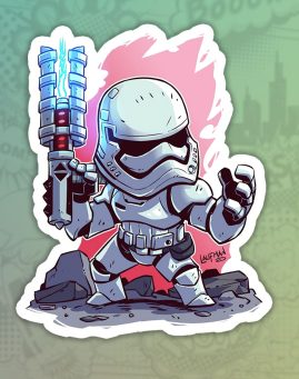 Star Wars Stiker nalepnica za laptop auto kofer