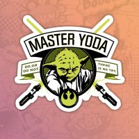Star Wars Stiker nalepnica za laptop auto kofer