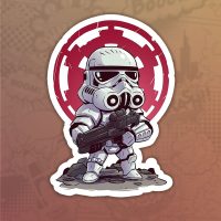 Star Wars Stiker nalepnica za laptop auto kofer