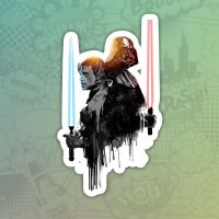 Star Wars Stiker nalepnica za laptop auto kofer
