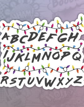 Stranger Things Stiker nalepnica za laptop auto kofer